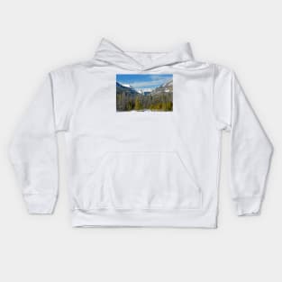 Bowen Mountain in Winter Kids Hoodie